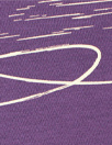 MTM ECOVERO jersey Oeko-Tex cert., 'stray lines' - plum