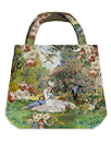 Dutch 'Art Salon' canvas bag panel *pattern included*