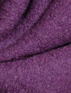 viscose/wool boucle' knit suiting - plum