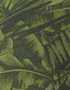 M@x Mara 'banana leaf' cotton canvas woven