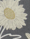 'field of flowers' cotton poplin - cool gray