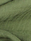 textured cotton double gauze - green tea