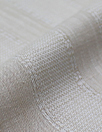 Italian broad stripe textured cotton/linen blend woven