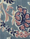 'flower child' cotton/rayon voile woven - coronet