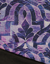 'stonework' drapey viscose blend doubleknit, Oeko-Tex cert.- violet