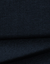 MTM organic cotton brushed fleece-backed sweatshirt knit - indigo night