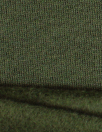 MTM organic cotton extra wide fleece-backed sweatshirt knit - green khaki