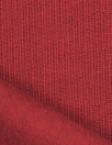 MTM organic cotton brushed fleece-backed sweatshirt knit - Persian red