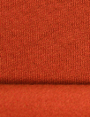 MTM organic cotton brushed fleece-backed sweatshirt knit -pumpkin