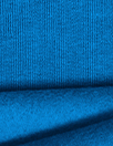 MTM organic cotton brushed fleece-backed sweatshirt knit - intense blue