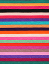 Dutch 'joyful stripe' French terry knit - Oeko-Tex cert. 