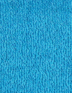 cotton blend knitted terry - azure