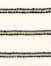 designer herringbone stripe yarn-dye woven - cream/sand 2 yds