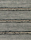 designer herringbone stripe yarn-dye woven - pewter/silver