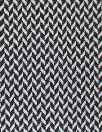 yarn dyed herringbone jacquard knit - black/charcoal
