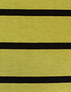 CA designer viscose 4-way jersey - green-gold/black stripe