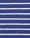 yarn-dyed viscose/spandex jersey - navy/white stripe