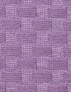 organic cotton GOTS 'wicker stitch' sweater knit - wisteria