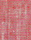 fine quality medium weight cross dye linen - red clay/white