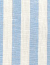 coastal stripe linen/rayon woven - chambray blue/soft white