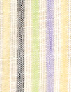 CA designer multi-stripe all linen gauze