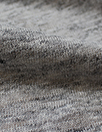 100% linen knit - med. grey melange 2.25 yd