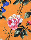Emanue1 Ungaro 'clementine floral' printed linen/silk woven