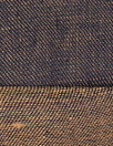 European reversible lightweight linen twill woven - copper/midnight