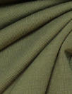army green organic cotton/spandex jersey 4-way
