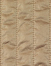 vertical stripe 'puffer' jacketwear - cashew