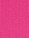 organic cotton rib knit - fuchsia