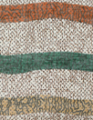 Italian cotton/silk gauze - topographic doodle stripes