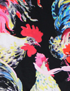 MSGM cotton shirt/dress weight woven - provincial rooster