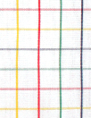 multi-color check cotton shirting