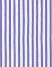 fine quality striped cotton stretch shirting - wisteria/white