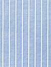 'haberdasher' yarn-dye stripe cotton shirting - chambray blue/white