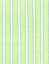 'haberdasher' yarn-dye stripe cotton shirting - lime/white