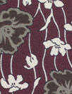 Italian plum meadow refined silk blouseweight woven
