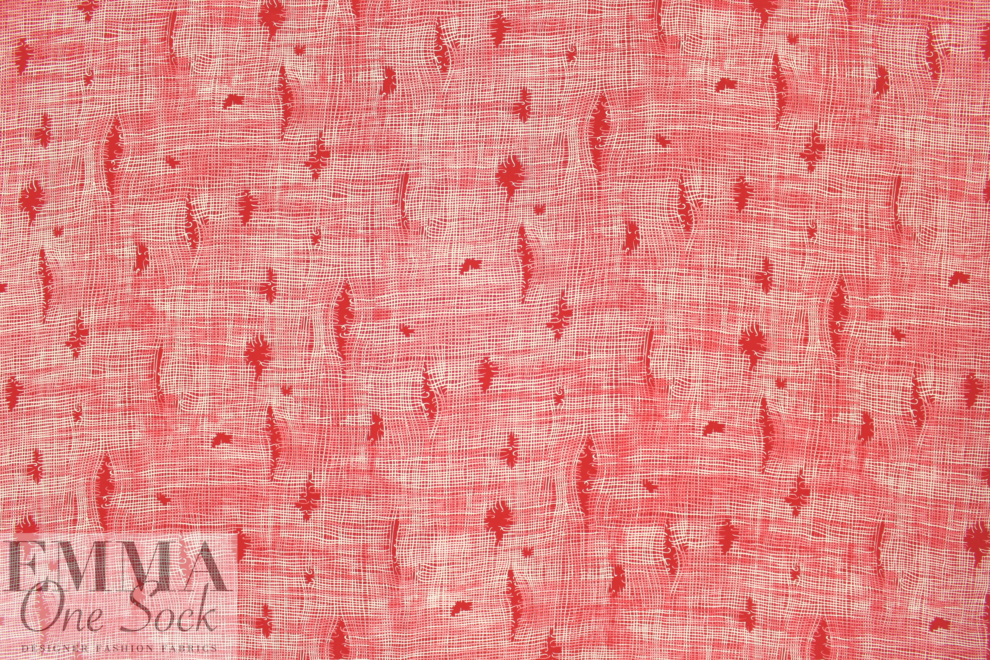 Fabric by the Yard - Thread Bare / Pinks