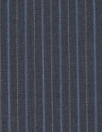Italian all-wool midnight stripe lightweight suiting