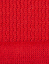 'demi knit' rayon blend textured sweater knit- red 1.75 yd