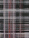 Italian 'quiet plaid' viscose/spandex knit