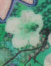 Dutch Oeko-Tex cert. cotton voile - bejeweled flora - jade