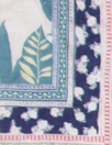 Italian 'field vignettes' cotton voile patchwork print