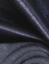 warm back coat lining - navy