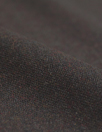 European stretch wool blend twill suiting - roasted coffee
